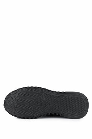 Tamer Tanca Erkek Hakiki Deri Siyah Nubuk Sneakers & Spor Ayakkabı 298 9169-F412 ERK AYK Y25 SIYAH NBK