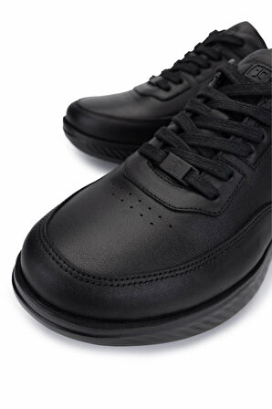 Tamer Tanca Erkek Hakiki Deri Siyah Sneakers & Spor Ayakkabı 298 2893-2530 ERK AYK Y25 SIYAH