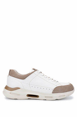 Tamer Tanca Erkek Hakiki Deri Vizon Sneakers & Spor Ayakkabı 298 2931-2526 ERK AYK Y25 VIZON/K.BYZ