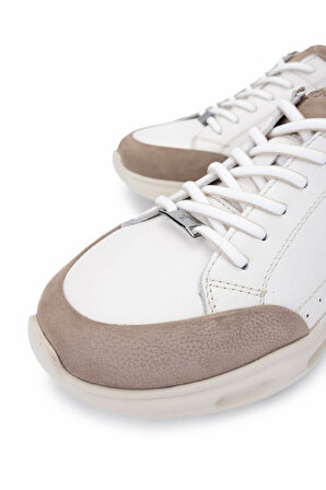 Tamer Tanca Erkek Hakiki Deri Vizon Sneakers & Spor Ayakkabı 298 2931-2526 ERK AYK Y25 VIZON/K.BYZ