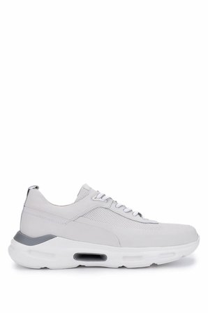 Tamer Tanca Erkek Hakiki Deri Kırık Beyaz Sneakers & Spor Ayakkabı 298 2932-2526 ERK AYK Y25 OFF WHITE