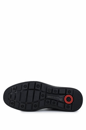 Tamer Tanca Erkek Hakiki Deri Siyah Casual Ayakkabı 298 2772-2057 ERK AYK Y25 SIYAH