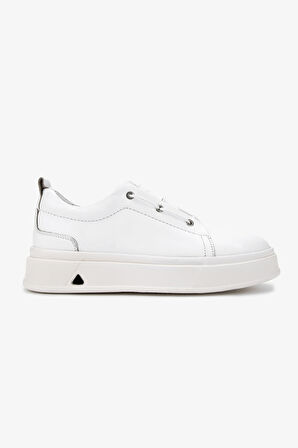 Valmenti Erkek Hakiki Deri Beyaz Sneakers & Spor Ayakkabı 298 2963-8223 ERK AYK Y25 BEYAZ DR