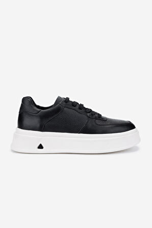 Valmenti Erkek Hakiki Deri Siyah Sneakers & Spor Ayakkabı 298 2965-8223 ERK AYK Y25 SIYAH