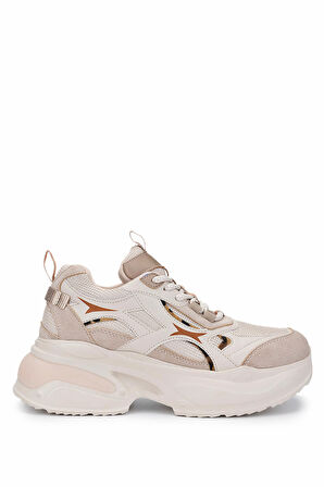 Tamer Tanca Kadın  Tekstil/Vegan Bej Sneakers & Spor Ayakkabı 936 71179 BN AYK SK24-25 NUDE