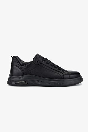 Valmenti Erkek Hakiki Deri Siyah Deri Sneakers & Spor Ayakkabı 298 2797-9697 ERK AYK Y25 SIYAH DR