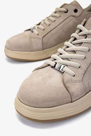 Valmenti Erkek Hakiki Deri Sneakers & Spor Ayakkabı 298 2797-9697 ERK AYK Y25 BEJ DNT