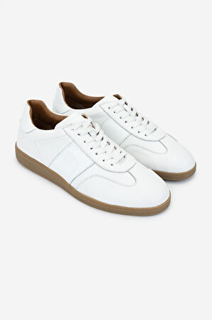 Valmenti Erkek Hakiki Deri Beyaz Sneakers & Spor Ayakkabı 1093 2267 ERK AYK SK24-25 BEYAZ DR