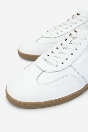Valmenti Erkek Hakiki Deri Beyaz Sneakers & Spor Ayakkabı 1093 2267 ERK AYK SK24-25 BEYAZ DR