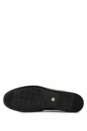 Tamer Tanca Erkek Hakiki Deri Kahverengi Kroko Loafer Ayakkabı 478 B1100 ERK AYK SK24-25 KAHVE KROKO