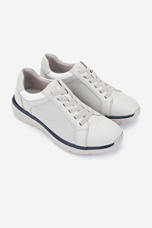 Valmenti Erkek Hakiki Deri Bej Casual Ayakkabı 128 242013 ERK AYK Y25 BEJ DR