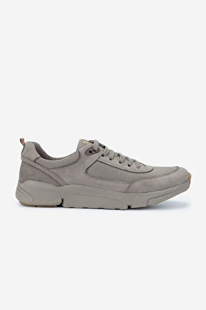 Valmenti Erkek Deri & Tekstil Casual Ayakkabı 128 244110 ERK AYK Y25 BEJ NBK/BEJ TKS