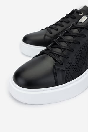 Valmenti Erkek Hakiki Deri Siyah Deri Sneakers & Spor Ayakkabı 352 22249 ERK AYK Y25 SIYAH DR