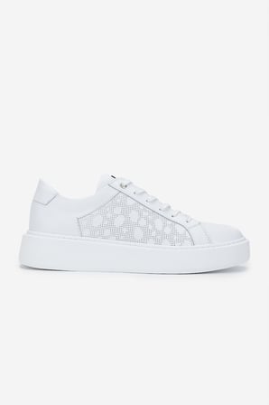 Valmenti Erkek Hakiki Deri Beyaz Sneakers & Spor Ayakkabı 352 22249 ERK AYK Y25 BEYAZ DR