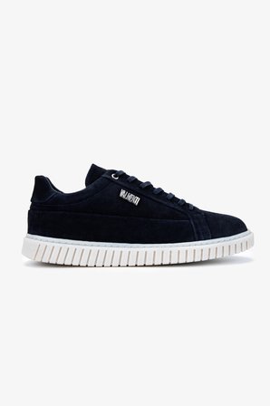 Valmenti Erkek Hakiki Deri Lacivert Süet Sneakers & Spor Ayakkabı 352 22268 ERK AYK Y25 LACI SUET