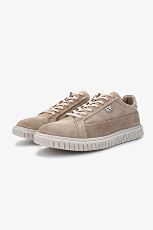 Valmenti Erkek Hakiki Deri Bej Süet Sneakers & Spor Ayakkabı 352 22268 ERK AYK Y25 BEJ SUET