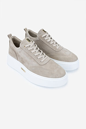 Valmenti Erkek Hakiki Deri Bej Süet Sneakers & Spor Ayakkabı 352 22332 ERK AYK Y25 BEJ SUET