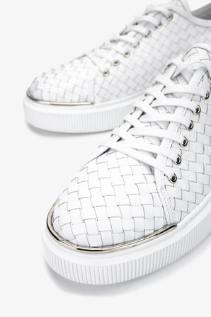 Valmenti Erkek Hakiki Deri Sneakers & Spor Ayakkabı 352 22214 ERK AYK Y25 BEYAZ ORGU