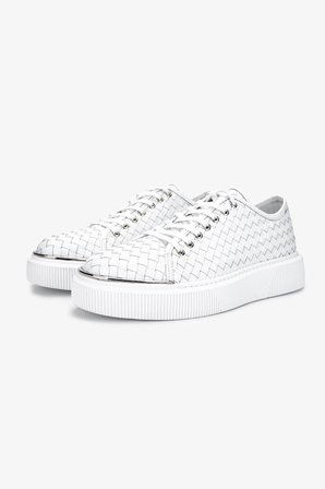 Valmenti Erkek Hakiki Deri Sneakers & Spor Ayakkabı 352 22214 ERK AYK Y25 BEYAZ ORGU