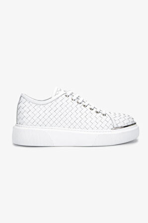 Valmenti Erkek Hakiki Deri Sneakers & Spor Ayakkabı 352 22214 ERK AYK Y25 BEYAZ ORGU