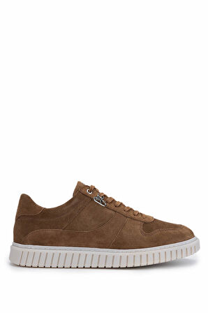 Tamer Tanca Erkek Hakiki Deri Toprak Süet Sneakers & Spor Ayakkabı 352 22234 ERK AYK Y25 TOPRAK SUET