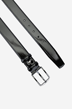 Valmenti Erkek Hakiki Deri Siyah Rugan Klasik Kemer 562 242003 ERK KMR SK24-25 SIYAH RGN