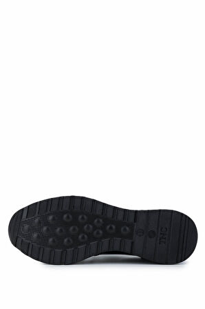 Tamer Tanca Kadın Hakiki Deri Siyah Rugan Casual Ayakkabı 599 0127-401 BN AYK SK24-25 SYH RGN/SYH DR