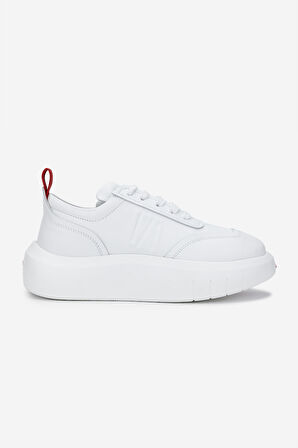 Valmenti Erkek Hakiki Deri Beyaz Sneakers & Spor Ayakkabı 1103 19551 ERK AYK Y25 BEYAZ