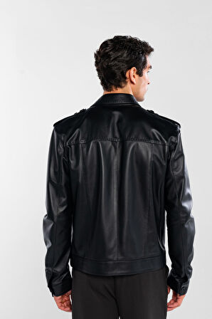 Tamer Tanca Erkek Hakiki Deri Siyah Deri Mont 415 ER-331 ERK DR MONT SK24/25 SIYAH DR