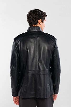 Tamer Tanca Erkek Hakiki Deri Siyah Deri Mont 415 K-757 ERK DR MONT SK24/25 SIYAH DR