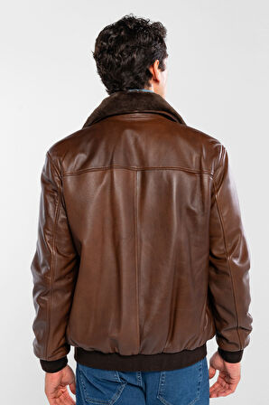 Tamer Tanca Erkek Hakiki Deri Fındık Deri Mont 415 KLJ-2071 ERK DR MONT SK24/25 FINDIK DR