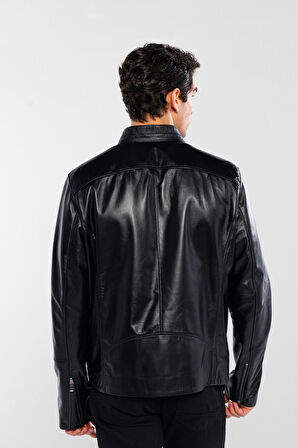 Tamer Tanca Erkek Hakiki Deri Siyah Deri Mont 415 K-1348 ERK DR MONT SK24/25 SIYAH DR