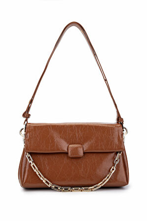 Tamer Tanca Kadın Vegan Camel Omuz Çanta 921 27005 BN CNT Y25 CAMEL
