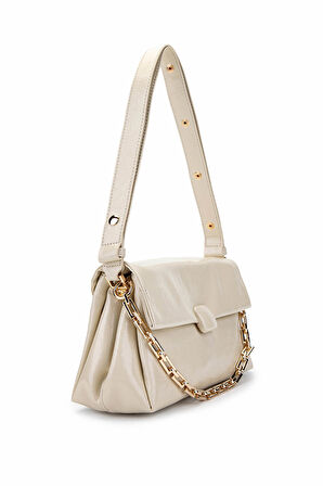 Tamer Tanca Kadın Vegan Bej Omuz Çanta 921 27005 BN CNT Y25 BEIGE