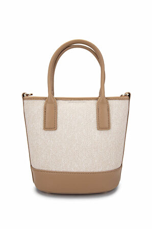 Tamer Tanca Kadın Vegan Bej Omuz Çanta 921 27026 BN CNT Y25 BEIGE