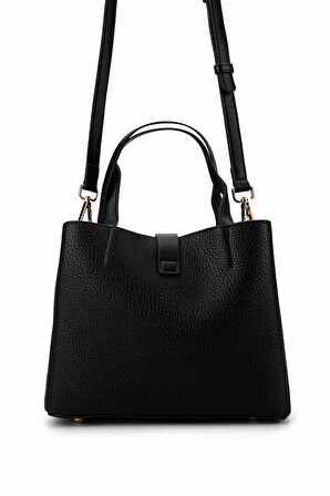 Tamer Tanca Kadın Vegan Siyah Omuz Çanta 921 27008  BN CNT Y25 BLACK
