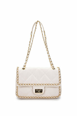 Tamer Tanca Kadın Vegan Bej Omuz Çanta 921 27050 BN CNT Y25 BEIGE