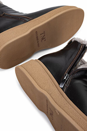 Tamer Tanca Kadın Hakiki Deri Kahverengi Casual Bot 231 1290 BN BOT SK24-25 A.KAHVE DR