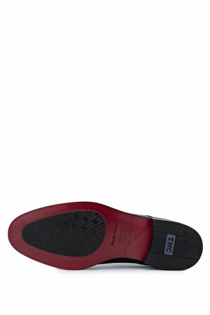 Tamer Tanca Erkek Hakiki Deri Siyah Klasik Ayakkabı 1016 6203 ERK AYK Y25 SIYAH