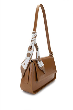 Tamer Tanca Kadın Vegan Camel Omuz Çanta 921 26754-1 BN CNT Y25 CAMEL