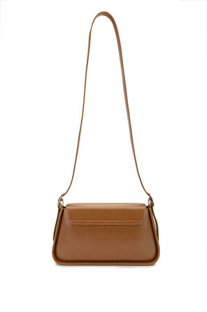 Tamer Tanca Kadın Vegan Camel Omuz Çanta 921 26754-1 BN CNT Y25 CAMEL