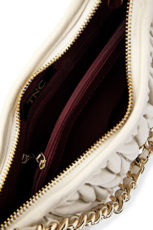 Tamer Tanca Kadın Vegan Bej Omuz Çanta 921 26988 BN CNT Y25 BEIGE