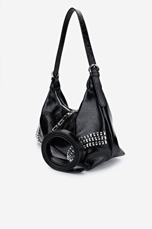 Valmenti Kadın Vegan Siyah Omuz Çanta 921 27062 BN CNT Y25 BLACK