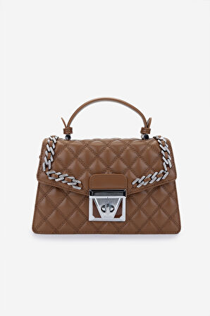 Valmenti Kadın Vegan Camel Omuz Çanta 921 27047 BN CNT Y25 CAMEL