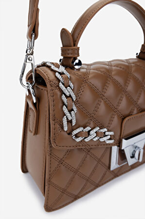 Valmenti Kadın Vegan Camel Omuz Çanta 921 27047 BN CNT Y25 CAMEL