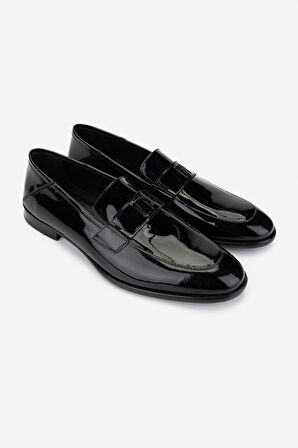 Valmenti Erkek Hakiki Deri Siyah Rugan Klasik Ayakkabı 537 3576 ERK AYK Y25 SIYAH RGN