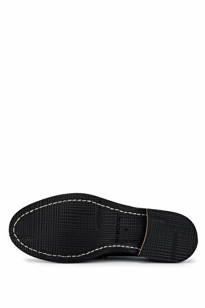 Tamer Tanca Erkek Hakiki Deri Siyah Loafer Ayakkabı 537 3667 ERK AYK Y25 SIYAH ALK