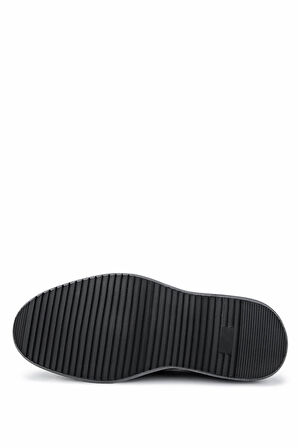 Tamer Tanca Erkek Hakiki Deri Siyah Süet Loafer Ayakkabı 537 3670 ERK AYK Y25 SIYAH SUET