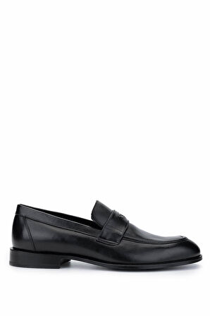 Tamer Tanca Erkek Hakiki Deri Siyah Deri Klasik Ayakkabı 537 3561 ERK AYK Y25 SIYAH DR