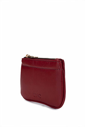 Tamer Tanca Unisex Hakiki Deri Bordo Kartlık 688 1013 KRTLK Y25 BORDO